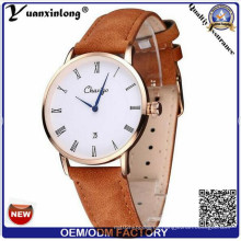 Yxl-306 Mens Simple Dw Style Uhren Datum Fshion Günstige Herrenuhr Business Echtes Leder Armbanduhr